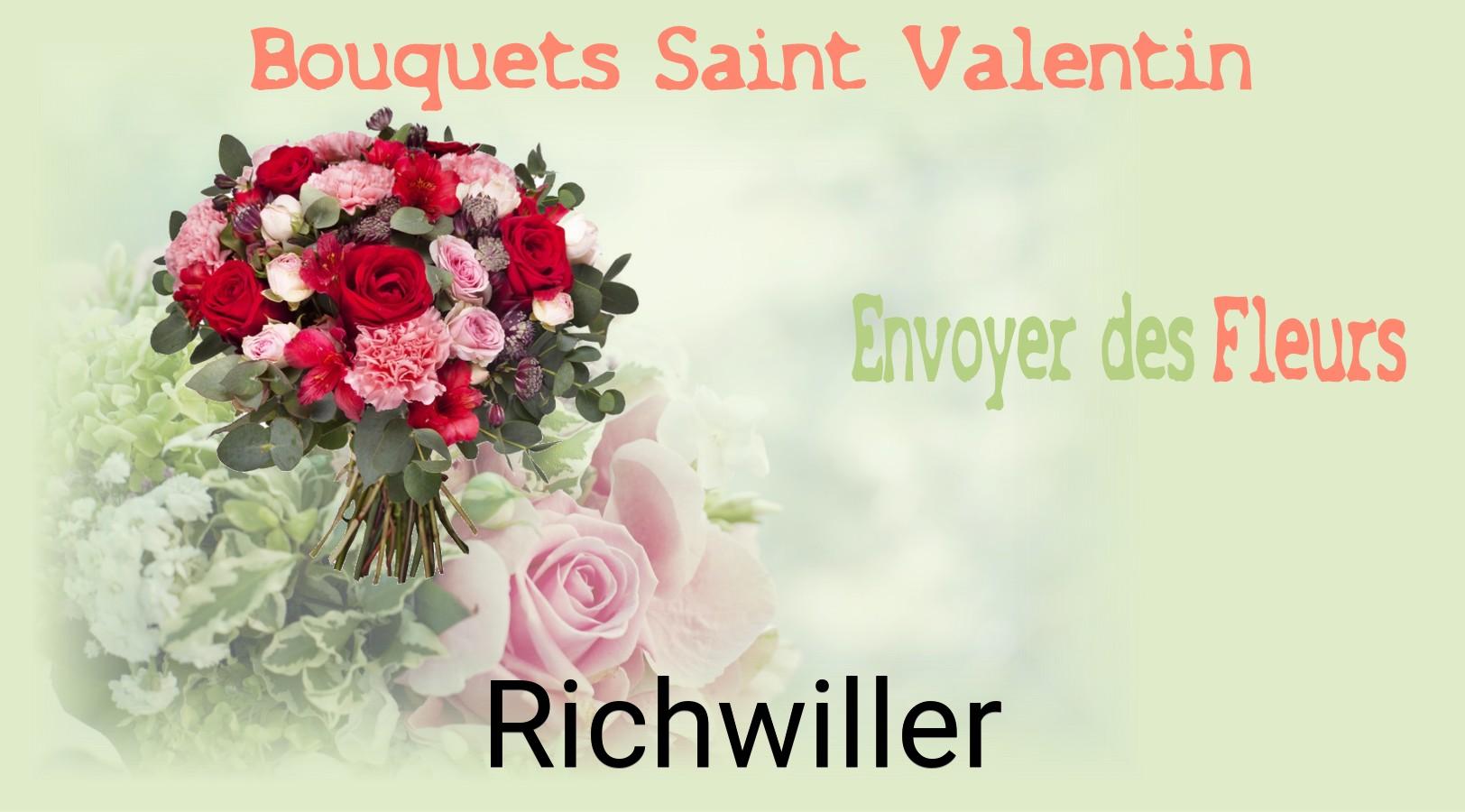 Roses de Saint-Valentin livrées à Richwiller